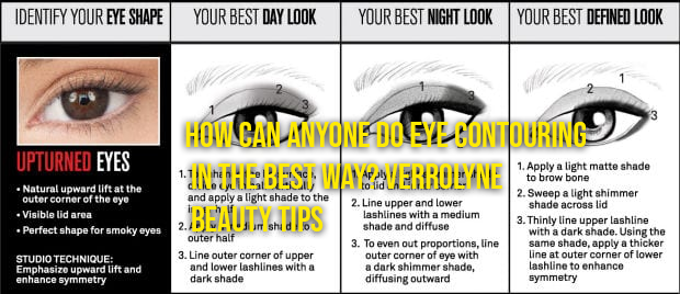 How can anyone do Eye Contouring in the best way? Verrolyne Beauty Tips